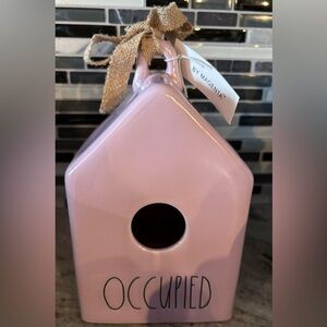 Rae Dunn Lavender Occupied Bird House